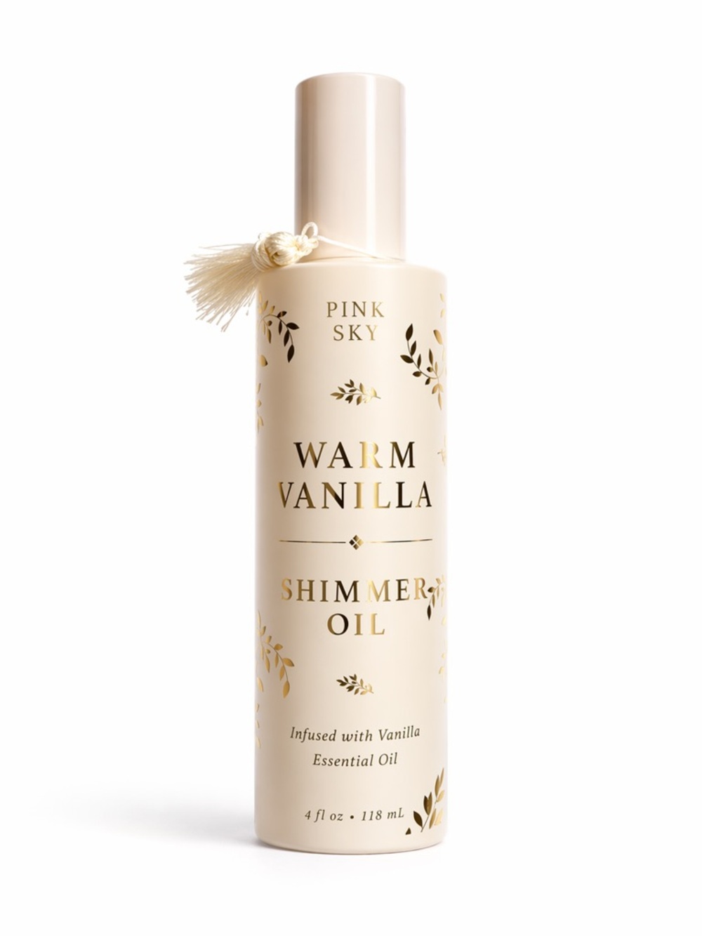 Pink Sky Warm Vanilla Shimmer Oil